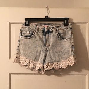 Charlotte Russe high waisted shorts